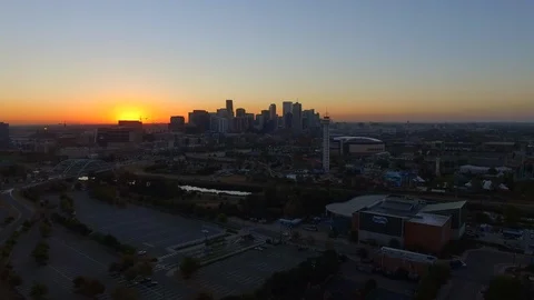 Denver-sunrise-drone Stock Footage 96220664