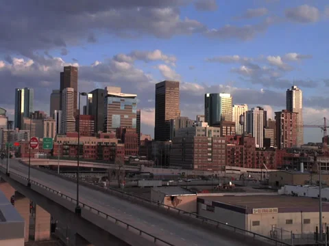 Denver Time Lapse Stock Footage 29896252