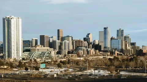Denver Timelapse Stock Footage 105430116