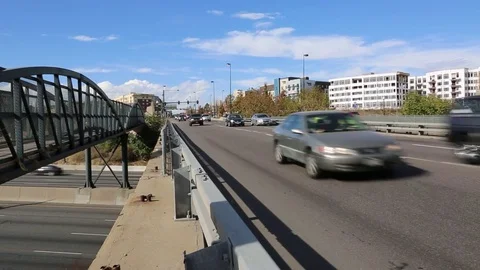 Denver Traffic - Speer Stock Footage 79809680