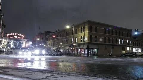 Denver Union Station Stock Footage 10877255