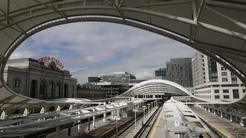 Denver Union Station Video stock 118401775