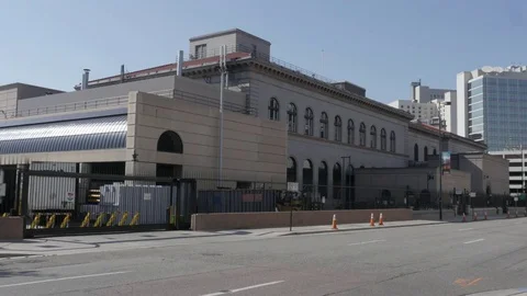 Denver US Mint Exterior View Stock Footage 85198964