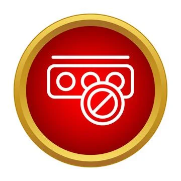 Denying login access due to incorrect password entry 스톡 일러스트