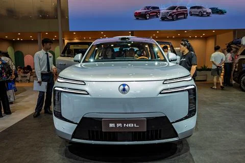 DENZA Makes its Debut at the 23rd China Changchun Auto Expo Fotos de archivo