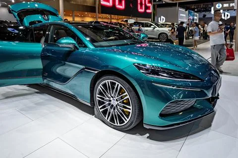 DENZA Makes its Debut at the 23rd China Changchun Auto Expo Stock Photos