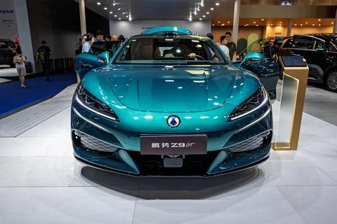 DENZA Makes its Debut at the 23rd China Changchun Auto Expo 스톡 사진