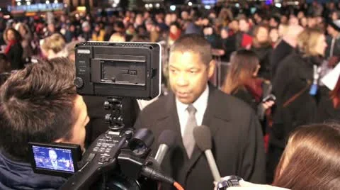 DENZEL WASHINGTON Video stock 22226803
