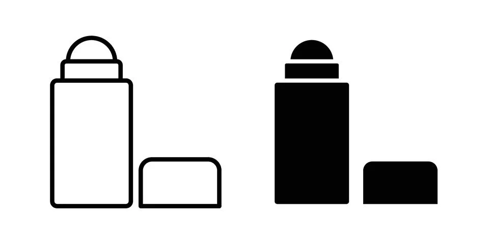 Deodorant roll on icon for web projects 스톡 일러스트