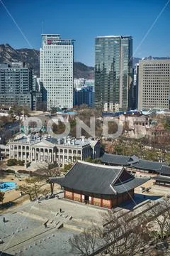 Photograph: Deoksugung royal palace of Joseon dynasty in Seoul South ...