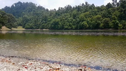 Deoria Tal Lake Vídeos de archivo 114952689