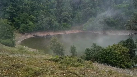 Deoria Tal Lake Vídeos de archivo 114954345