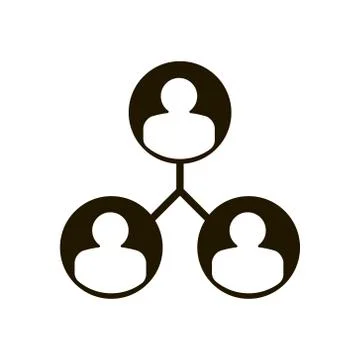 Department structure icon in trendy flat style isolated. Eps 10. Stock Illustration