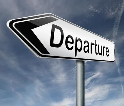 Departure Stock Illustration