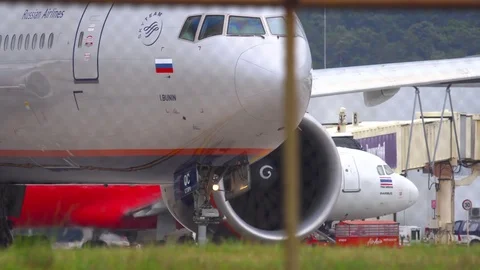 Departure from Phuket Stock Footage 76285039