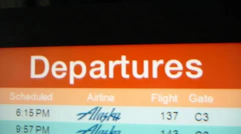 Departures 3 of 3 Boarding Stock Footage 19418352