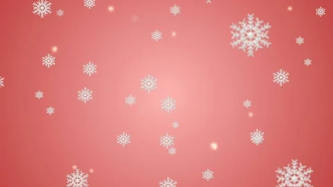 Departures snowflakes particles from the viewer Vidéo 70430992