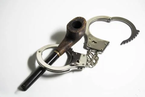 The dependence on cigarettes Foto stock