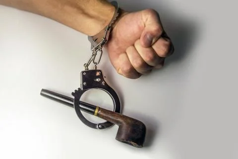 The dependence on cigarettes Foto stock