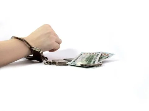 Dependent on money Stock Photos