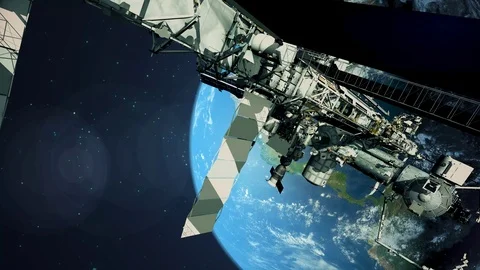 A depiction of the space shuttle.  Stock Footage 108365260