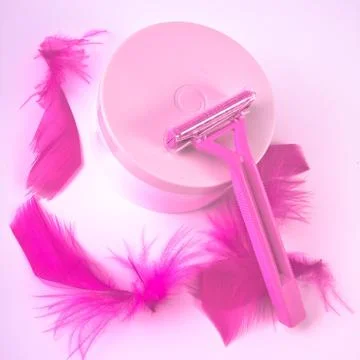 Depilation set Stock Photos