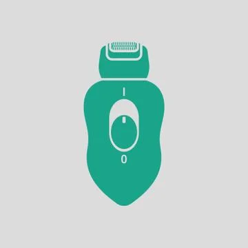 Depilator icon Stock Illustration