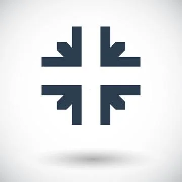 Deploying video flat icon Stock Illustration