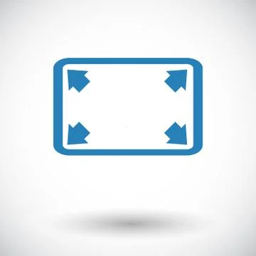 Deploying video icon Stock Illustration