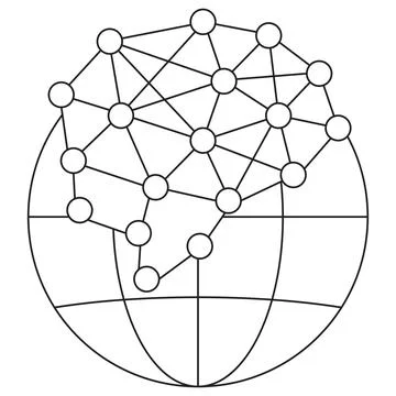 Deployment and Serving Layer in Machine Learning Infrastructure Icon Illustrazione stock