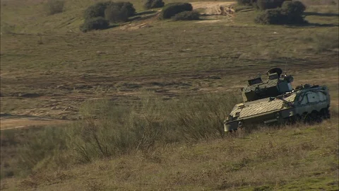Deployment of battle tanks Видео 86852384