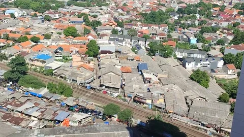 Depok City Stock Footage 165543872