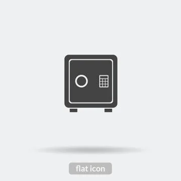 Deposit icon, Black vector is type EPS10 Stock Illustration