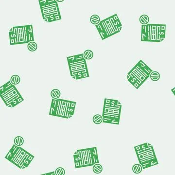 Deposit liquidation glyph seamless pattern イラスト素材