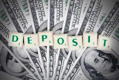 Deposit sing Stock Photos