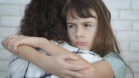 Depressed child. Stock Footage 104299145