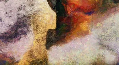 Depressed colors Stock-Illustration