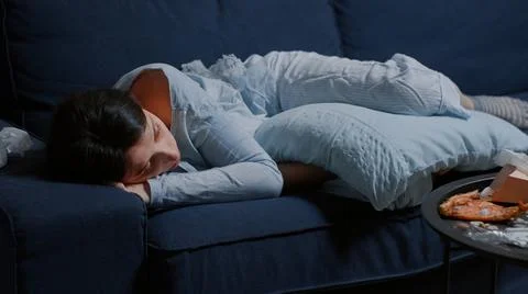 Depressed disappointed woman with broken heart because of break up crying Stock Photos