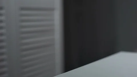 Depressed lady trying to commit suicide, pills and tablets on table, emergency Stock Footage 105072792