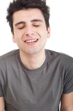 Depressed man Stock Photos