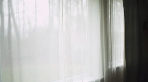 Depressed Man at Window (4 of 9) Stock Footage 45398904