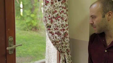 Depressed Young Man Stock Footage 42006823