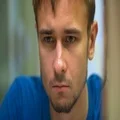The depressing man wash his face. Slow motion 4k or 4k+ Resolution