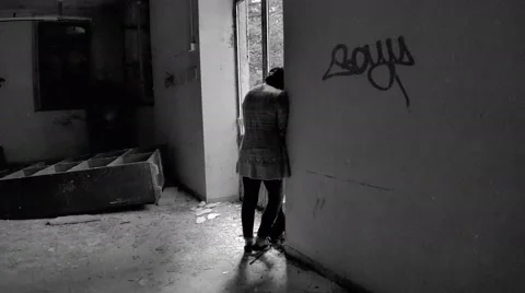 Depression and lonelyness Stock Footage 40060775