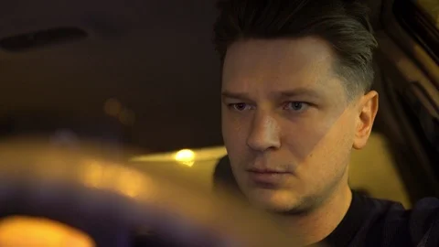 Depression. Bad mood in a man Video stock 101356955