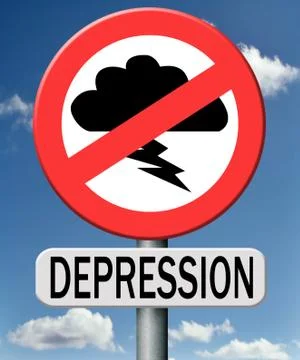 Depression Stock Illustration