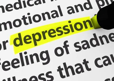Depression Stock Illustration