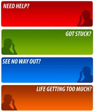 Depression Illustrazione stock