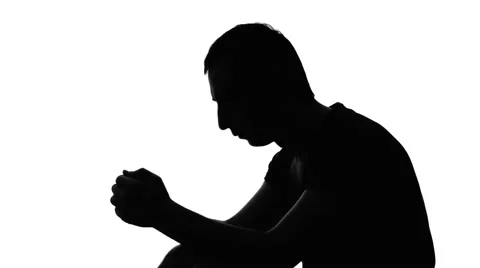 Depression Man Stock Footage 54244287