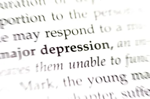 Depression Stock Photos